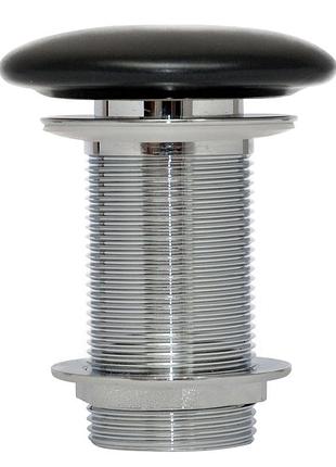 Донный клапан isvea sanitaryware push-open без перелива (38tp0125i1 черный)
