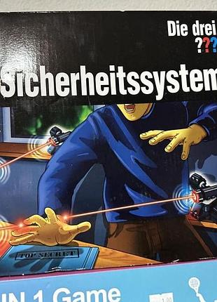 Шпионский набор «три детективы» (die drei???) с led датчиками движения