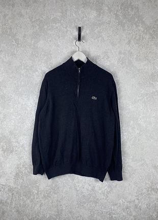 Соллвічий светр lacoste в гарному стані, оригінал l-xl