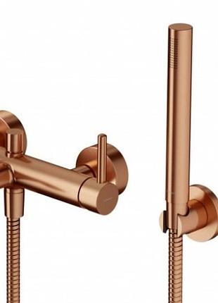 Смеситель для ванны и душа omnires y brushed copper (y1231cpb)