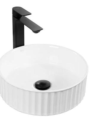 Умивальник rea charlotte 36,5x36,5 white (rea-u6960)