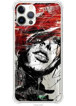 Чехол на iphone 12 лицо девушки "1162sp-2053-2448"