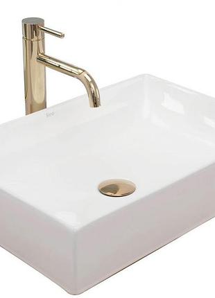 Умивальник rea inga 35x50 white (rea-u1022)