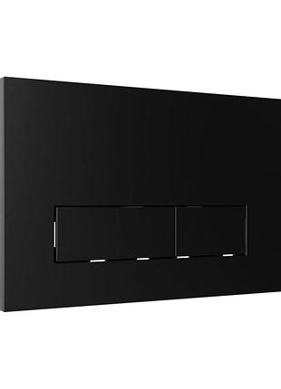 Смывная клавиша lavita matt black (5900378315131)