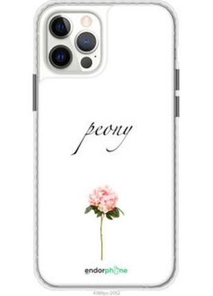Чехол на iphone 12 пион "4366pc-2053-2448"
