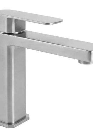 Смеситель для умывальника rea arlo brushed nickel (rea-b4589)