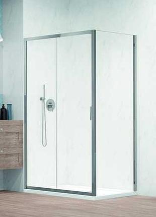 Душевая дверь radaway alienta s 90 900x1900 безопасное стекло, хром.