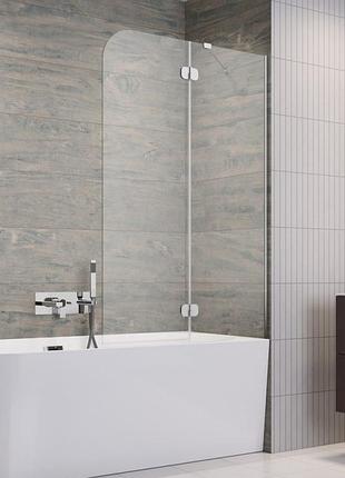 Штора на ванну radaway torrenta pnd ii 120x150 права, прозоре скло, хром (12011203-101r)