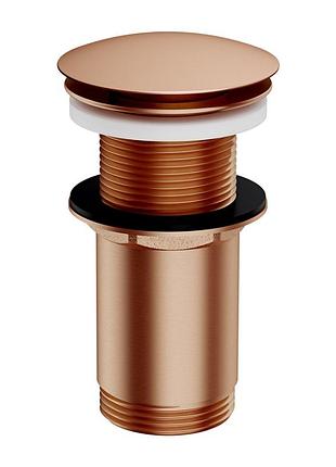 Донний клапан omnires click-clack brushed copper (a716cpb)
