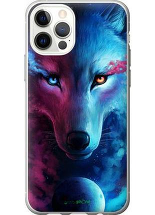 Чехол на iphone 12 арт-волк "3999u-2053-2448"