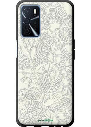 Чохол на oppo a16 біле мереживо "4383b-2469-2448"