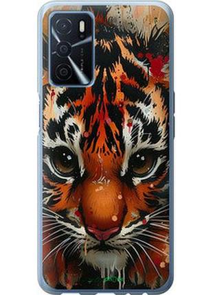Чехол на oppo a16 mini tiger "6052u-2469-2448"