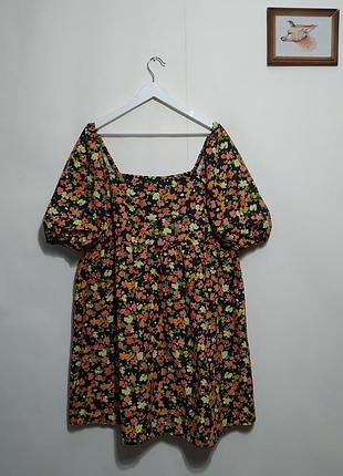 Цветочное натуральное платье из хлопка, платье, nobody's child.