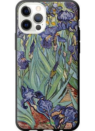 Чехол на iphone 12 винсент ван гог. ирисы "161b-2053-2448"