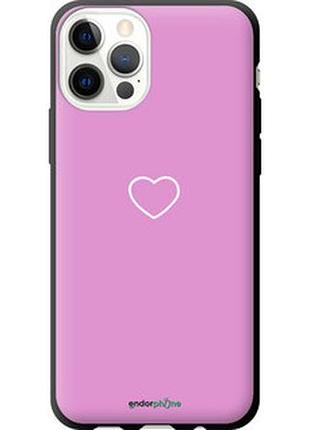 Чехол на iphone 12 сердце 2 "4863b-2053-2448"