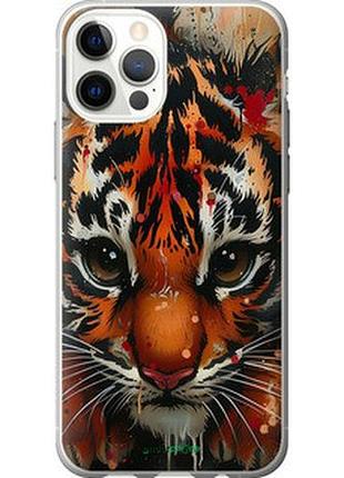 Чехол на iphone 12 mini tiger "6052u-2053-2448"