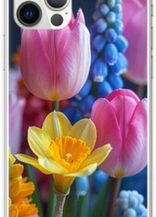 Чохол на iphone 12 весняні квіти "6058sp-2053-2448"