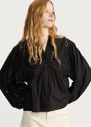 Вишукана блуза з вишивкою f&f р. 22//5xl/50