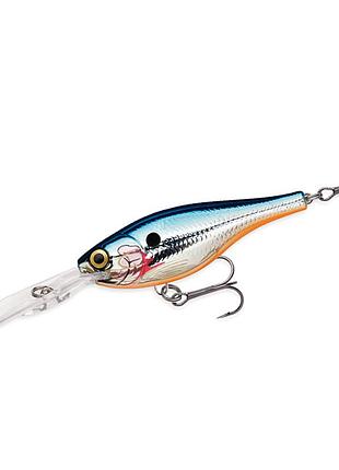 Воблер rapala shad rap suspen 70mm 12g 2.1-4.5m #sb (srrs07 sb)