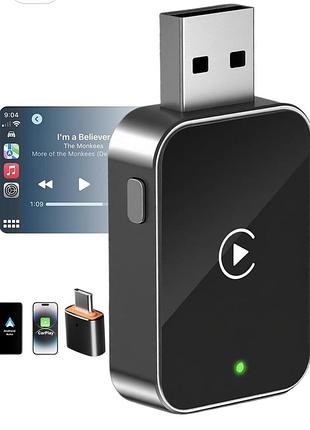 Беспроводной адаптер 2 в 1 для carplay/android auto