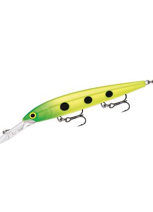 Воблер rapala down deep husky jerk 120mm 15g #slm (dhj12 slm)