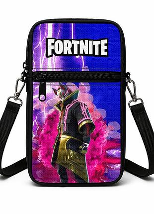 Сумка-чехол для телефона fortnite детская через плечо, водонепроницаемая мини-сумка (5062)