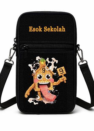 Сумка-чехол для телефона esok sekolah детская через плечо, водонепроницаемая мини-сумка (5127)