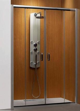 Душевая дверь radaway premium plus dwd 150 прозрачное стекло, хром (33393-01-01n)