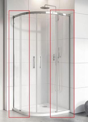 Душові стінки radaway idea pdd 120x90 безпечне скло, прозоре (387159-01-01)