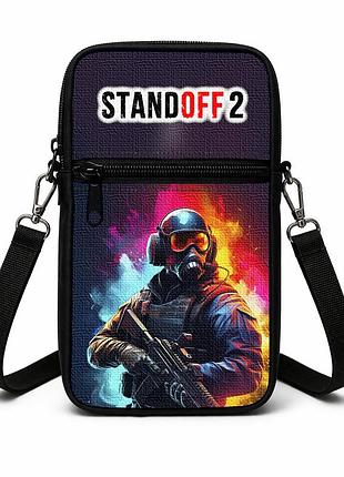 Сумка-чехол для телефона standoff 2 детская через плечо, водонепроницаемая мини-сумка (5029)