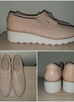 Оксфорди 43 р шкіра туфлі шкіряні