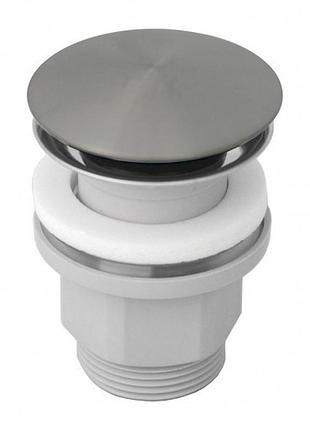 Донний клапан omnires click-clack inox (a64in)
