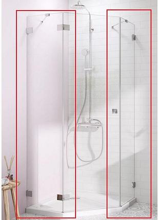 Душові стінки radaway essenza pro ptj 100x200 безпечне скло, прозоре (10100900-01-01)