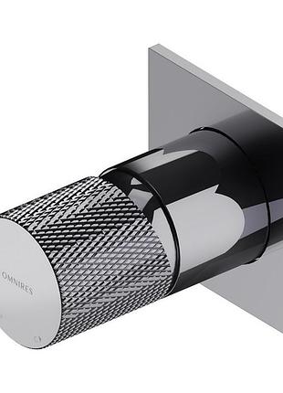 Смеситель для ванны и душа omnires contour скрытого монтажа, chrome( ct8045cr)