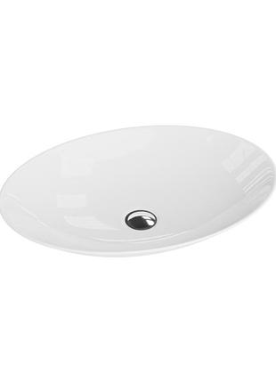 Умывальник lavita cleo 50x36 накладной, белый (5900378310495)