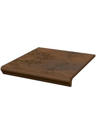 Сходинка з капіносом paradyz semir 30x33 beige структурний