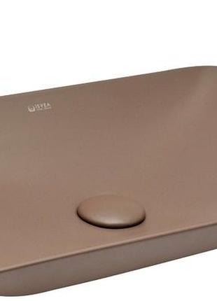 Умывальник isvea sistemay clear 60x37,7 коричневый (10sy50060)