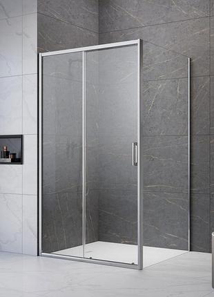 Душевая кабина radaway premium pro chrome kdj l 100x200 прозрачное стекло (1015100-01-01l)