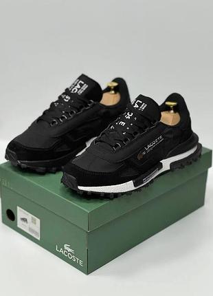 Lacoste elite active™ (black white 3