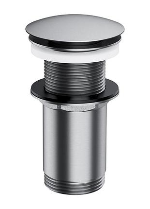 Донний клапан omnires click-clack brushed nickel (a716ni)