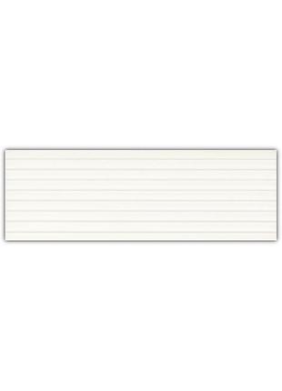 Плитка paradyz elanda 25x75 bianco stripes struktura