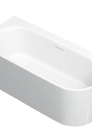 Ванна акриловая radaway vanesa 160x75 пристенная, с ножками и сифоном, slim-перелив (wa1-71-160x075)