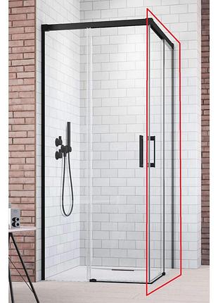 Душевая дверь radaway idea black kdd 120x200,5 стекло прозрачное, правая (387064-54-01r)