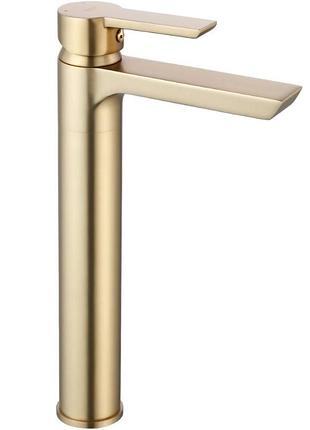 Смеситель для умывальника rea argus gold brushed (rea-b6412)