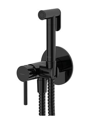 Гігієнічний набір omnires y прихованого монтажу black (sysybi2bl)