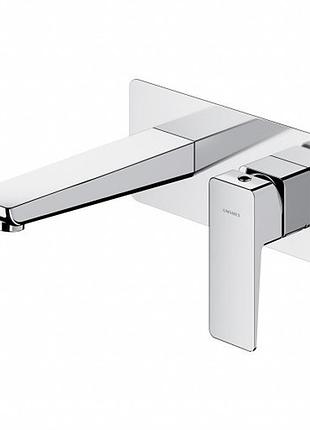 Смеситель для умывальника скрытого монтажа omnires parma chrome (pm7415cr)