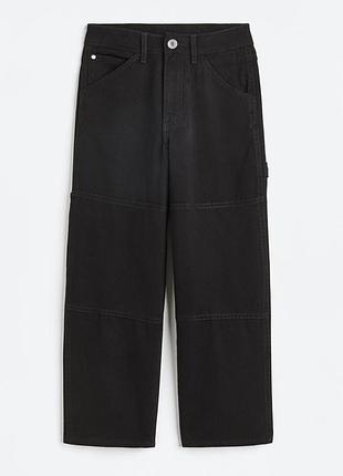 Джинсы h&amp;m свободного кроя р.140