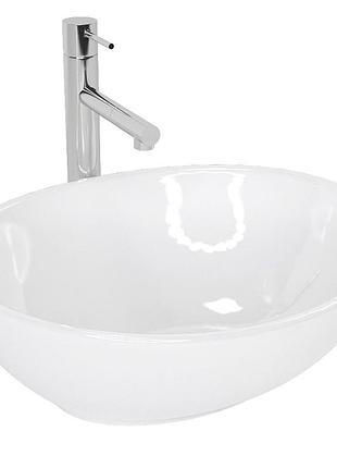 Умывальник rea sofia 34,5x40,9 white (rea-u0133)