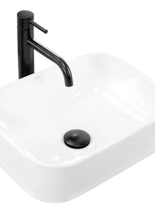 Умывальник rea demi mini 40,5x31 white (rea-u5064)