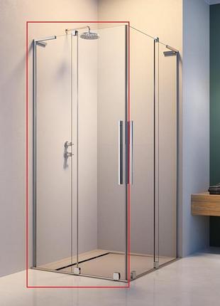 Ліва частина кабіни radaway furo sl kdd 90x200 прозоре скло, хром (10305090-01-01l)